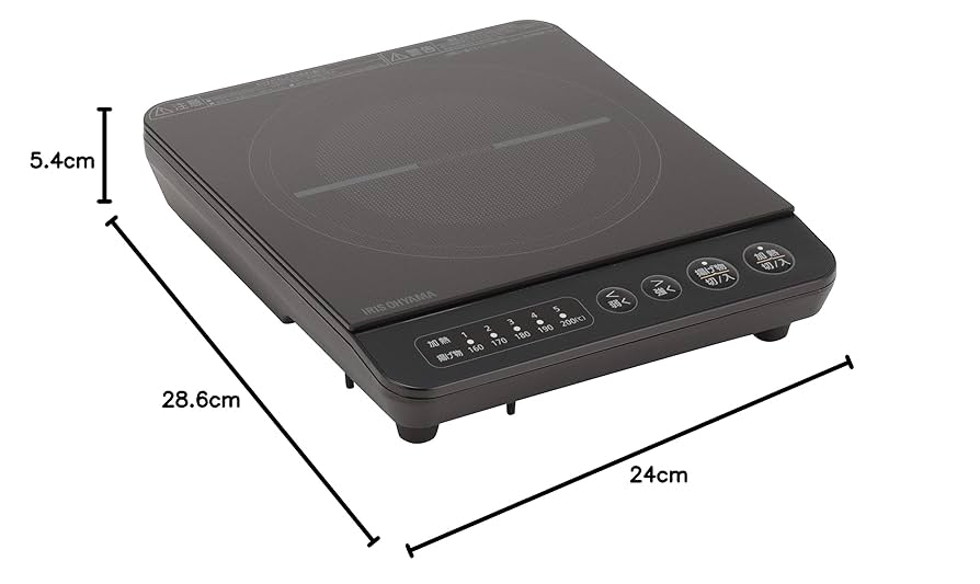 アイリスオーヤマ IHコンロ 1000W 卓上 デザイン IHK-T38-B ブラック Amazon.co.jp: アイリスオーヤマ IHコンロ 1口 IH